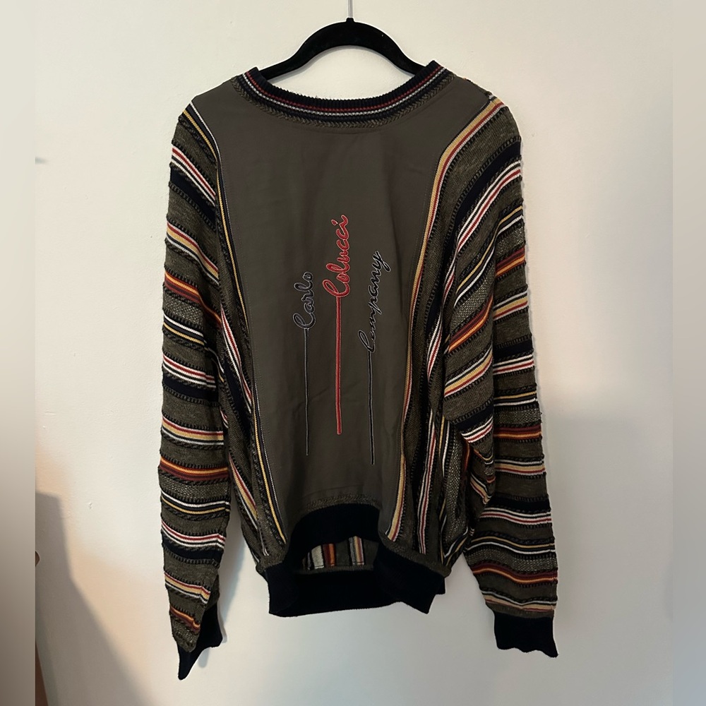 Carlo Colucci Vintage Grandpa Sweater *RARE*